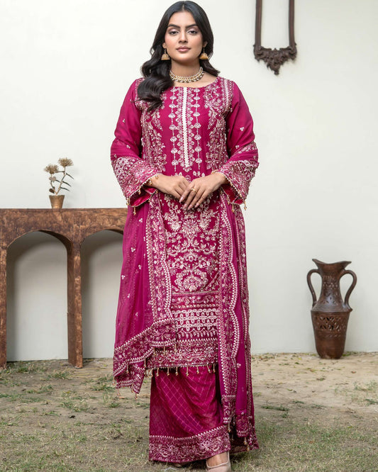 Chiffon Lux by RANGZ - Rani Pink