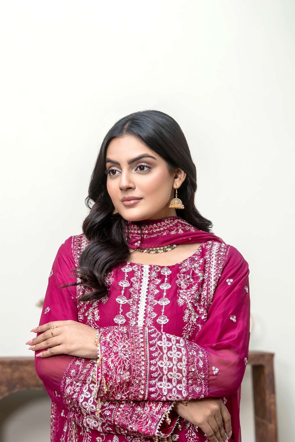 Chiffon Lux by RANGZ - Rani Pink