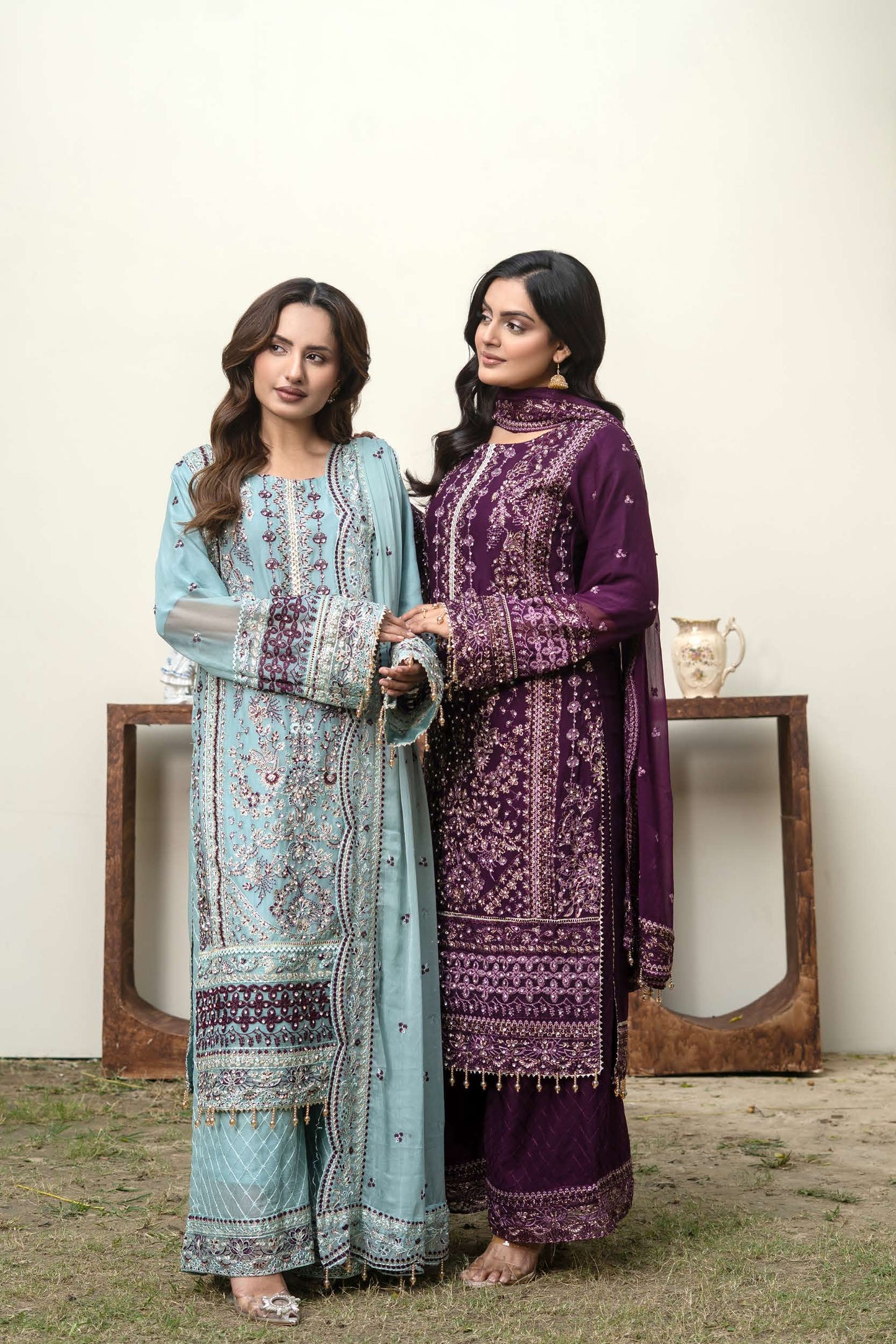 Chiffon Lux by RANGZ - Baby blue