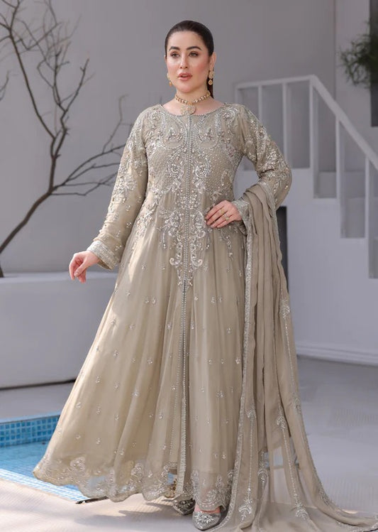 Chiffon Handwork Maxi