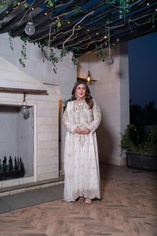 Chiffon Handwork Maxi