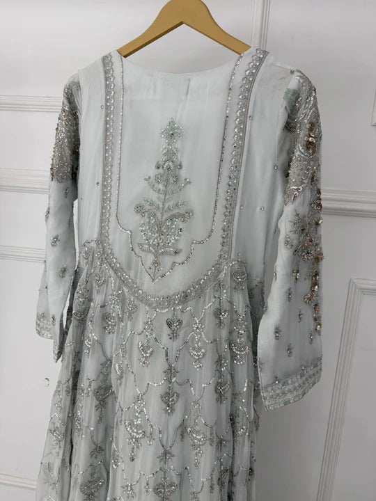 Chiffon Handwork Maxi