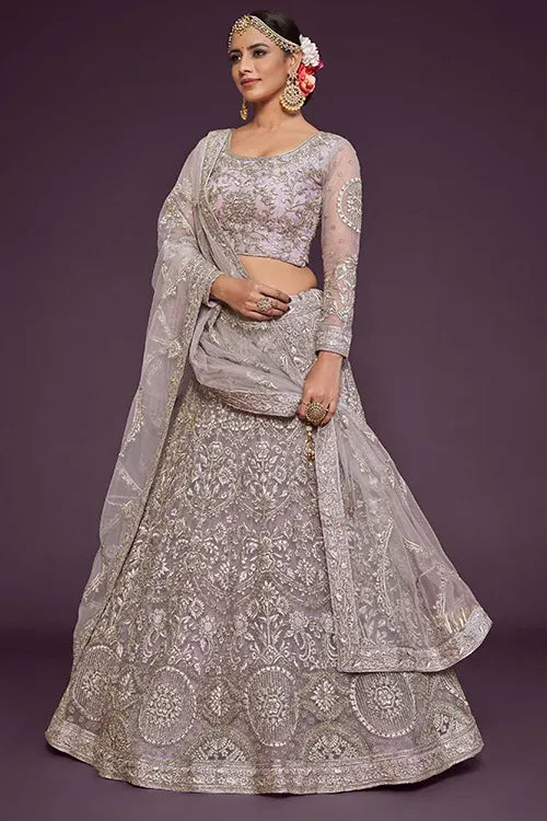 Rose Violett Lehenga Choli