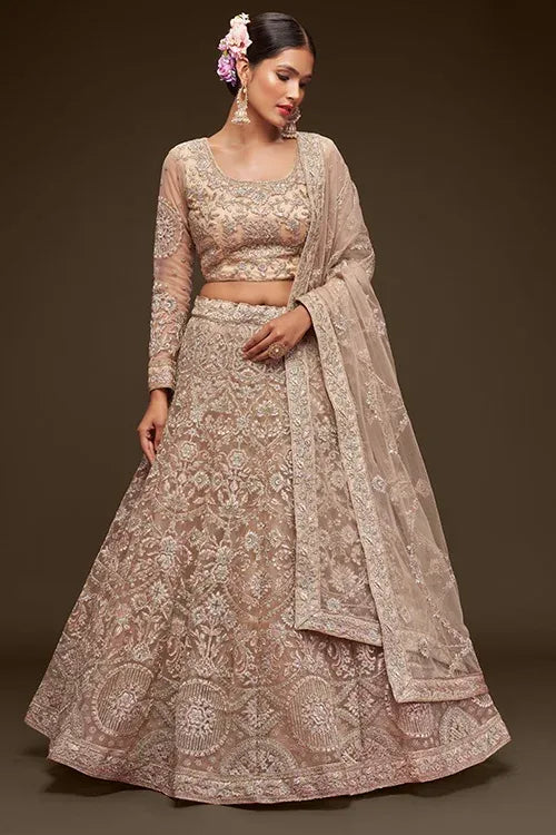 Royal Beige Lehenga Choli