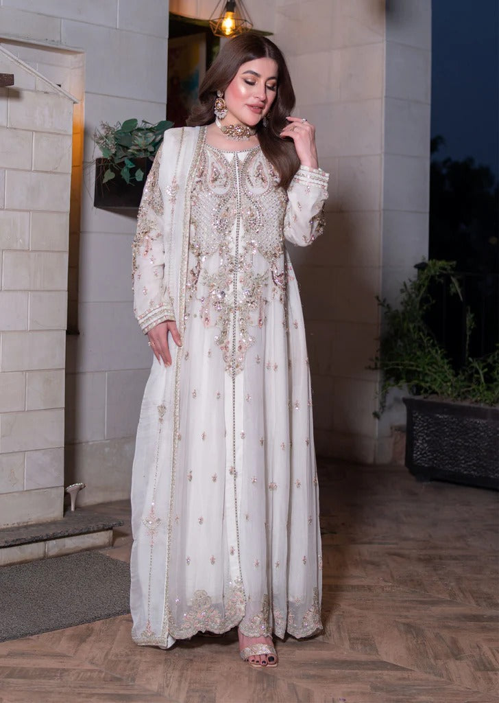 Chiffon Handwork Maxi